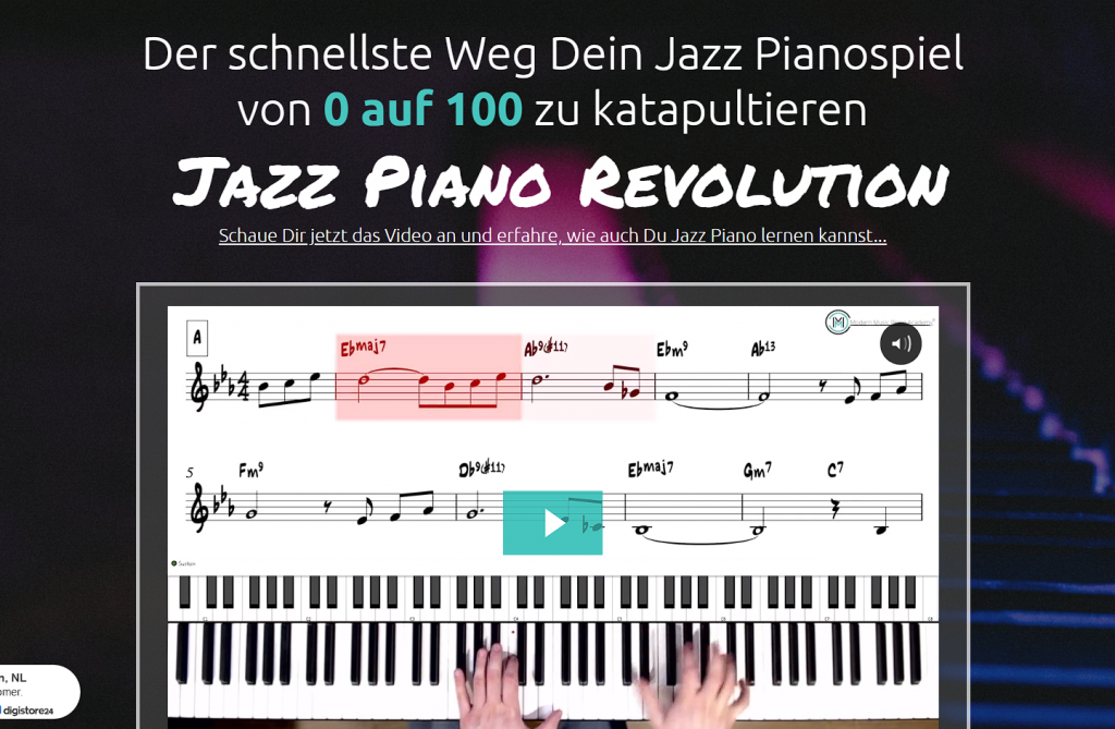 Jazz Piano Online Kurs Erfahrungen