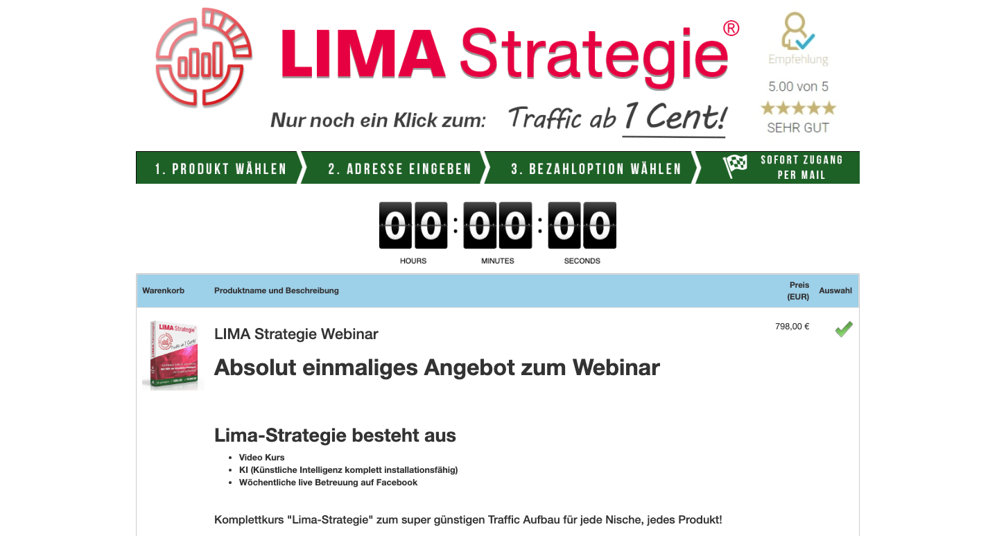 LIMA Strategie Erfahrungen