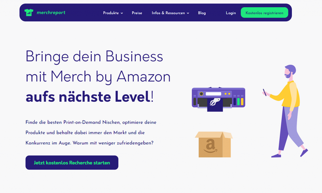 Merchreport für Merch by Amazon Erfahrungen