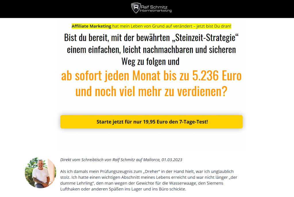 VIP Affiliate Club 3.0 Erfahrungen