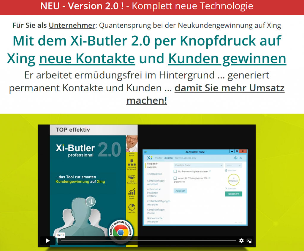 Xi-Butler-Professional 2.0 Erfahrungen
