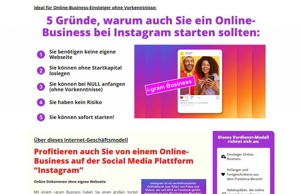 i-gram Business Coaching Plus Erfahrungen