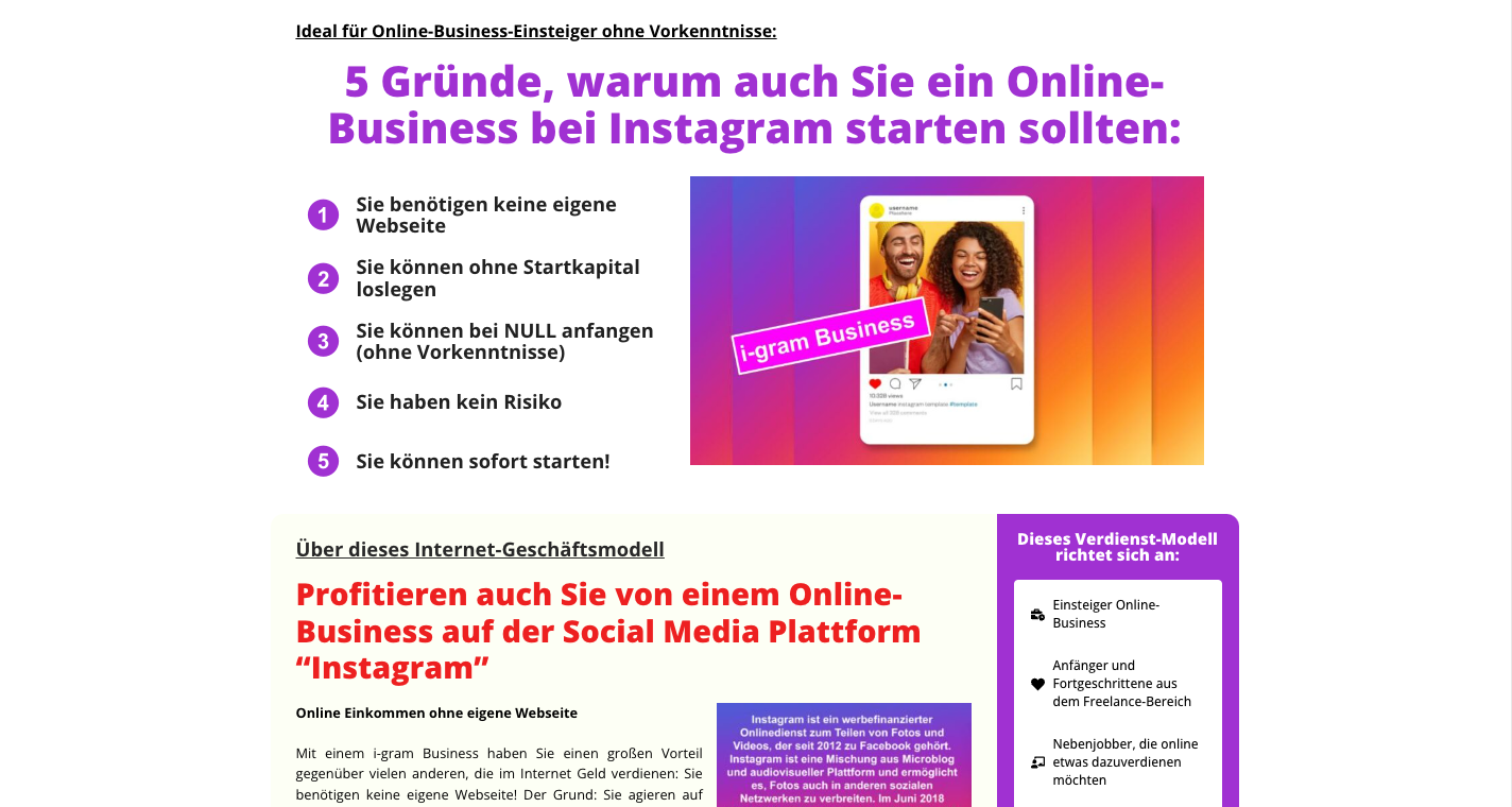 i-gram Business Coaching Plus Erfahrungen