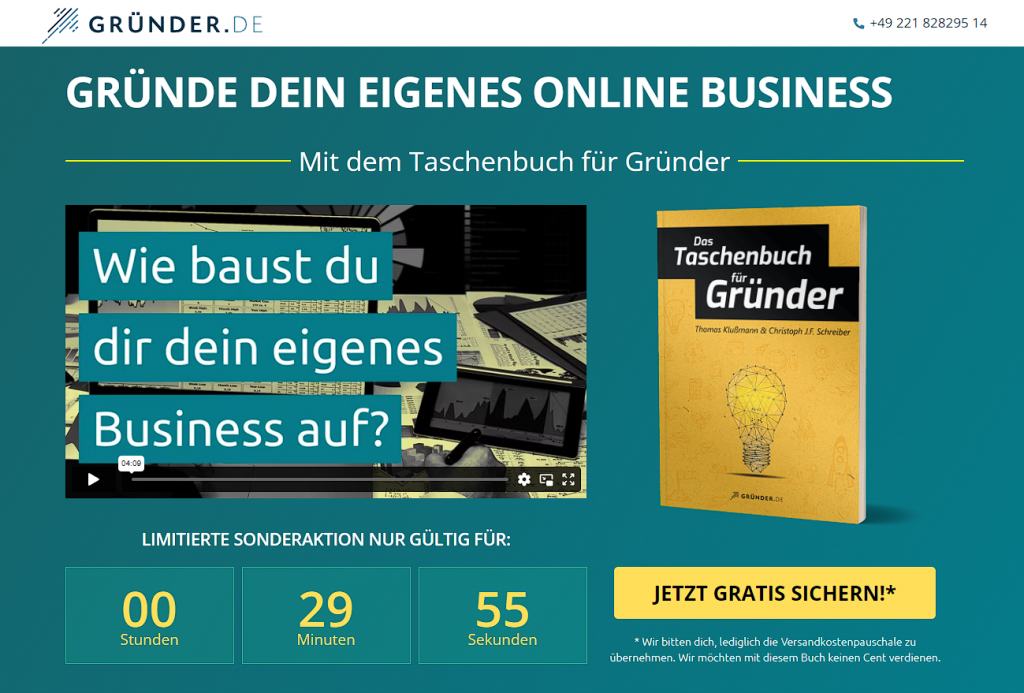 Das Taschenbuch für Gründer Erfahrungen
