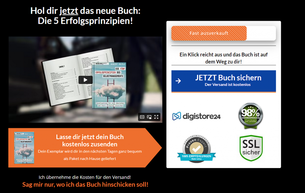 Die 5 Erfolgsprinzipien des Selbstmanagements Erfahrungen
