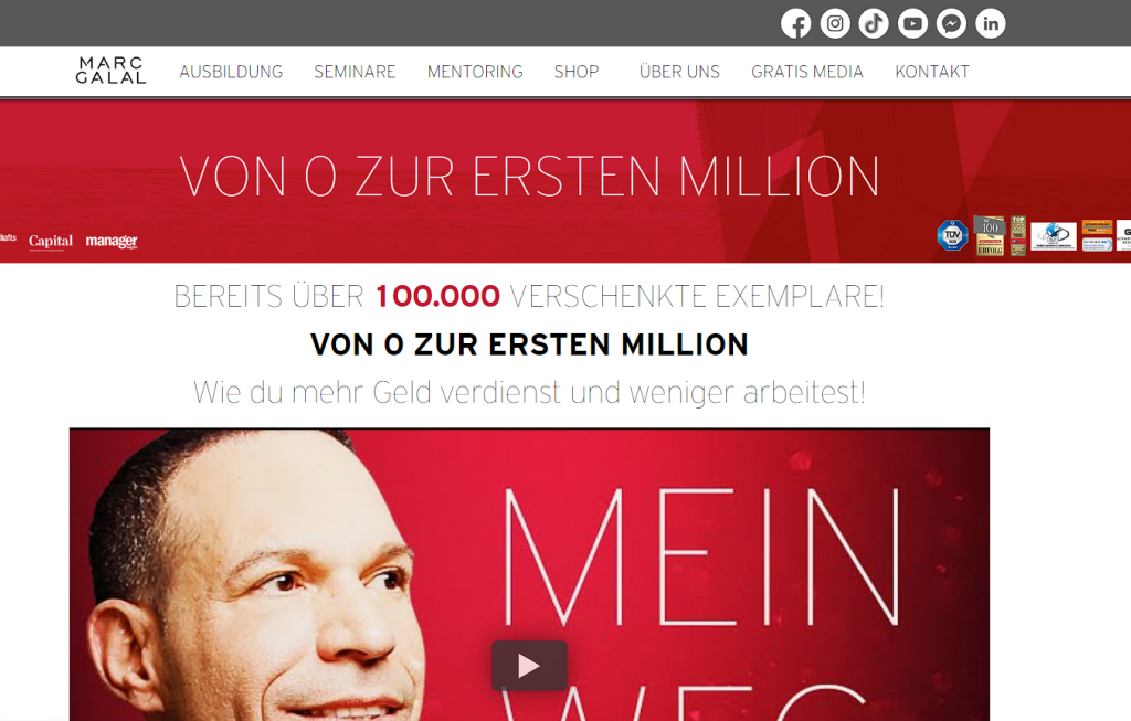 Von 0 zur ersten Million Erfahrungen