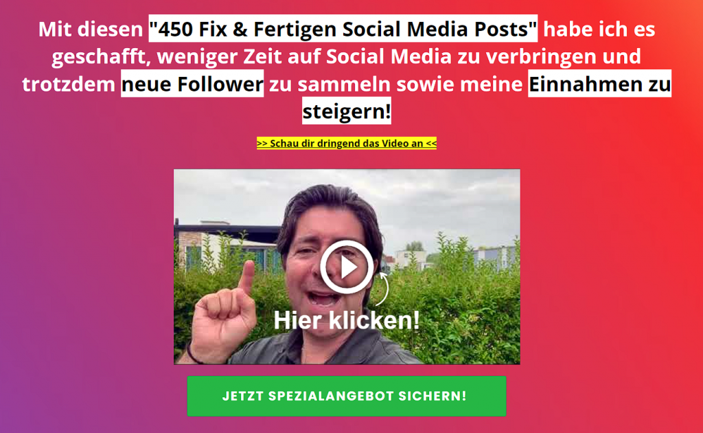 Das Ultimate Social Media Bundle Erfahrungen
