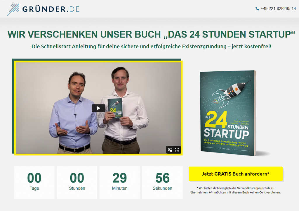 Das 24 Stunden Startup Erfahrungen
