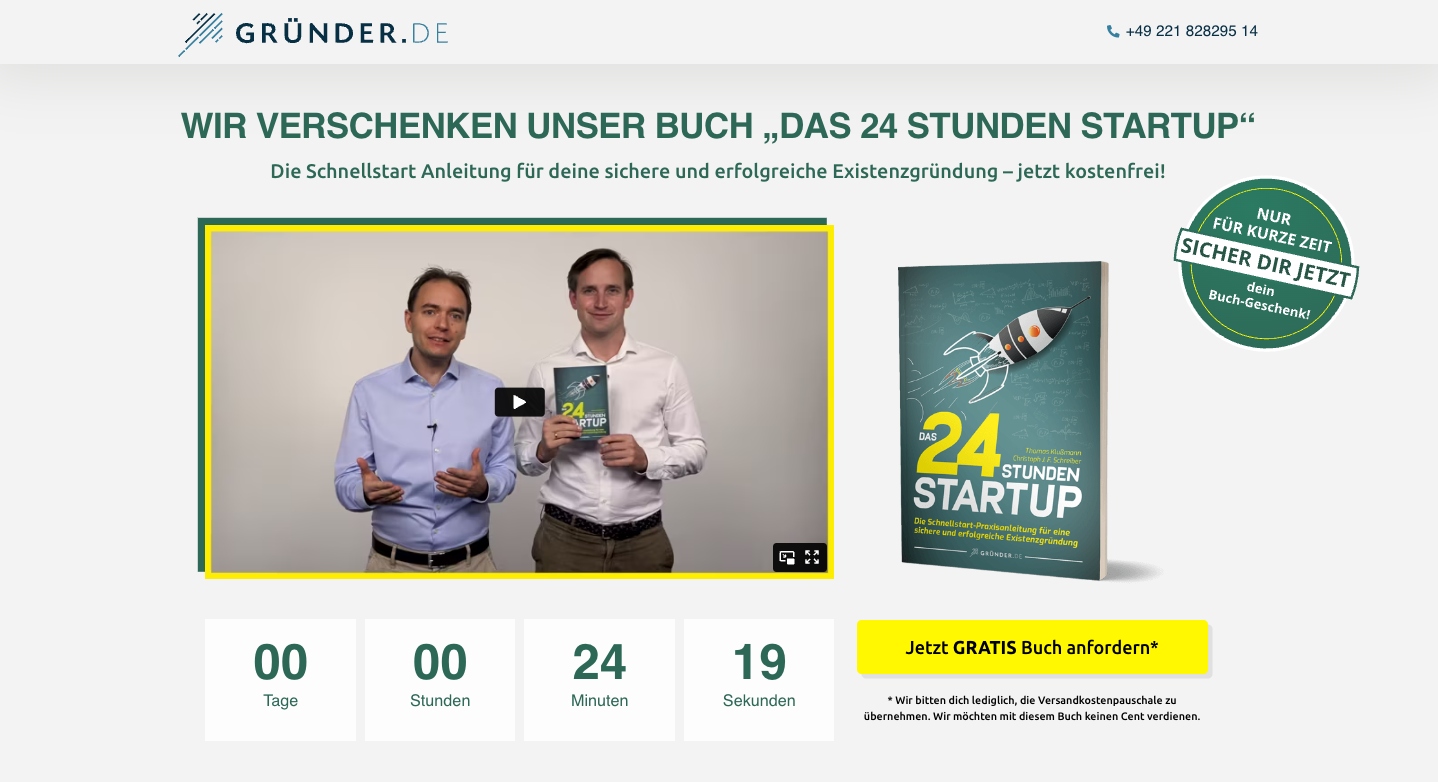 Das 24 Stunden Startup Erfahrungen