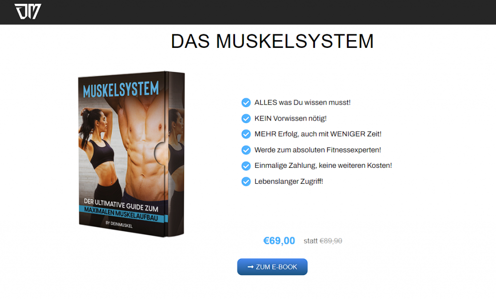 Das Muskelsystem Erfahrungen