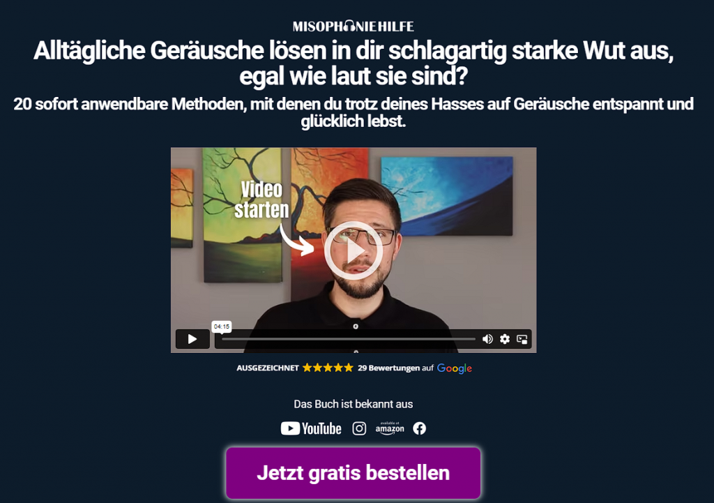 Ich Hasse Geräusche Erfahrungen