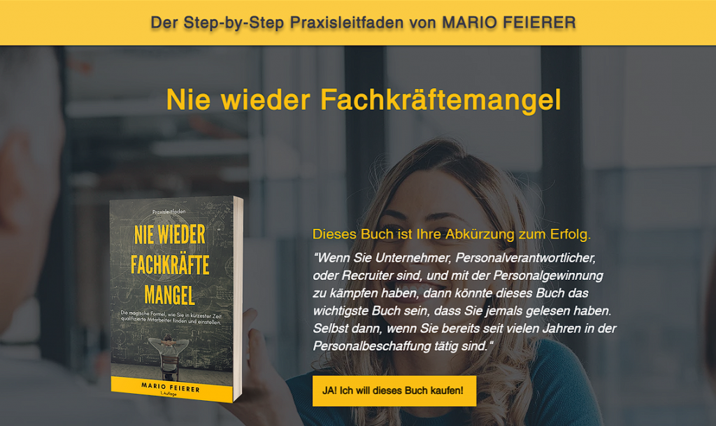 Nie wieder Fachkräftemangel - Der Praxisleitfaden Erfahrungen