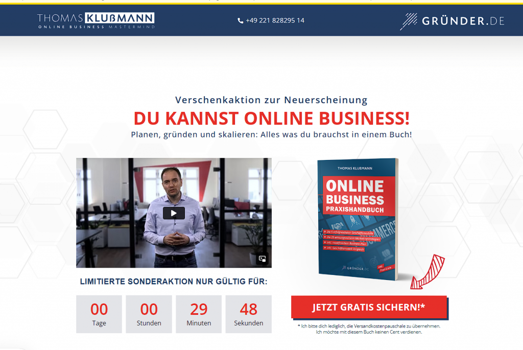 Online Business Praxishandbuch Erfahrungen