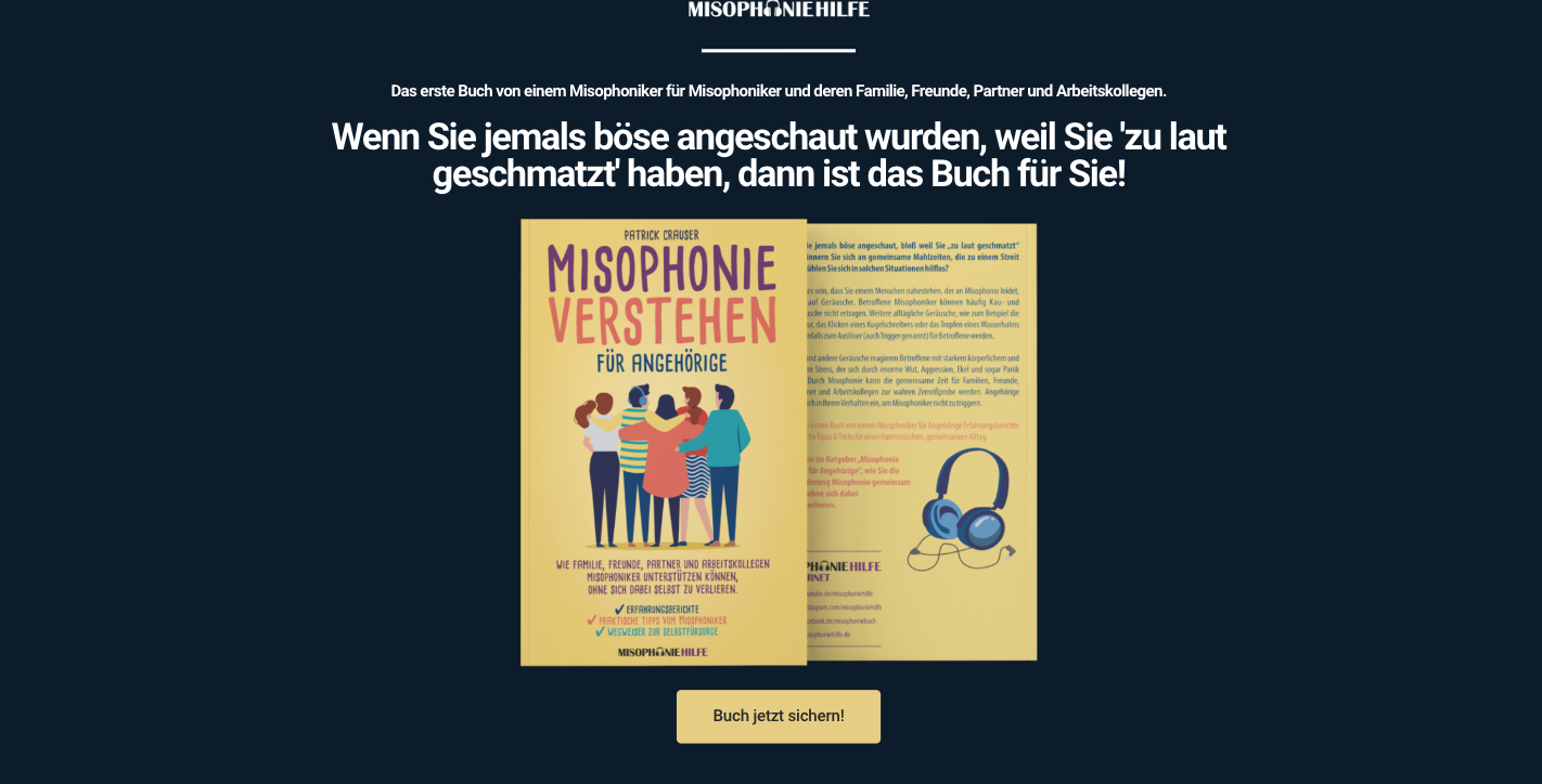 Misophonie verstehen für Angehörige Erfahrungen