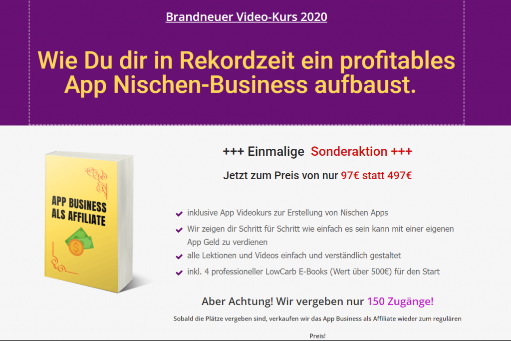 APP Business als Affiliate Erfahrungen
