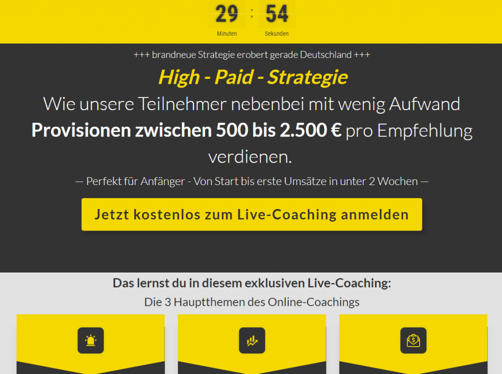 High Paid System Erfahrungen