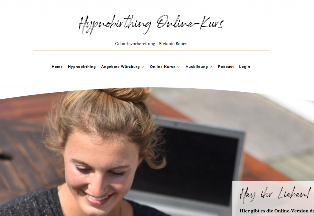 Hypnobirthing Online-Kurs mit Stefanie Bauer Erfahrungen