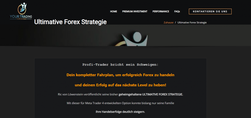 Ultimative Forex Strategie Erfahrungen