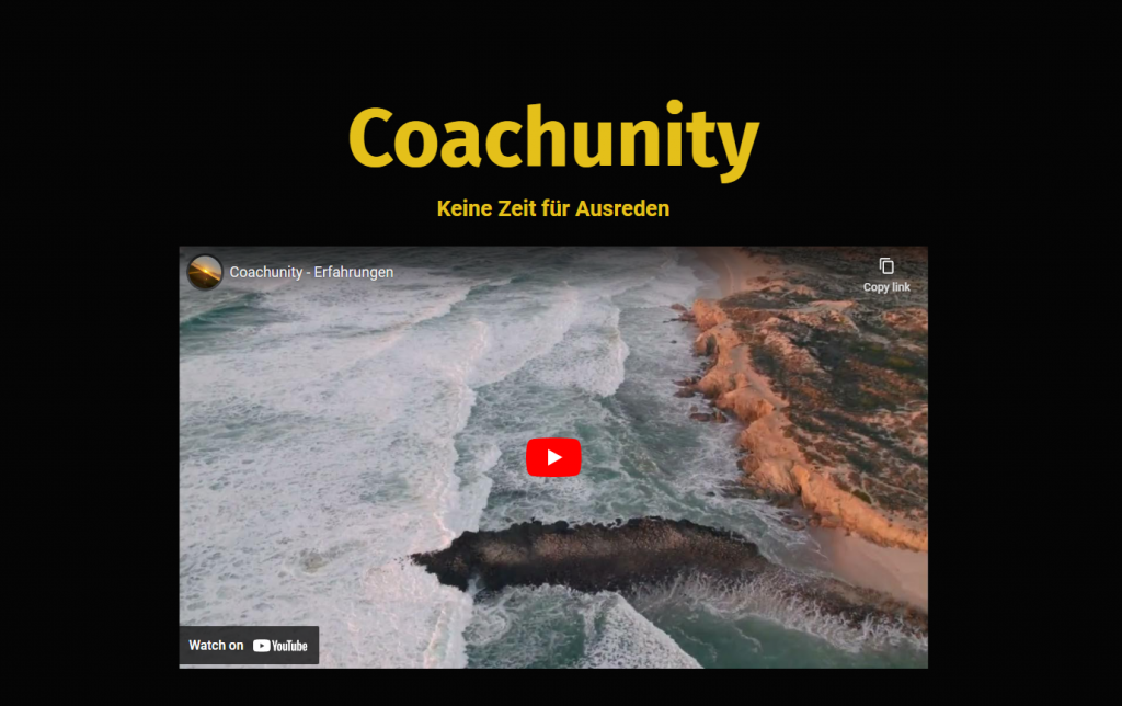 Coachunity Master Erfahrungen