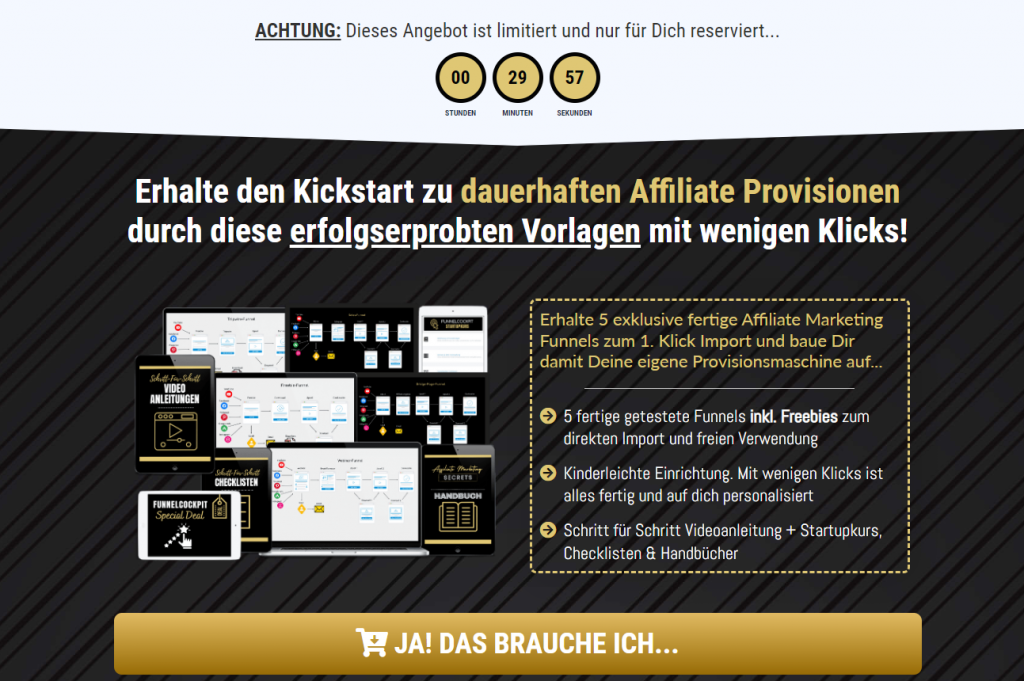 Affiliate Marketing Funnel Creator Erfahrungen