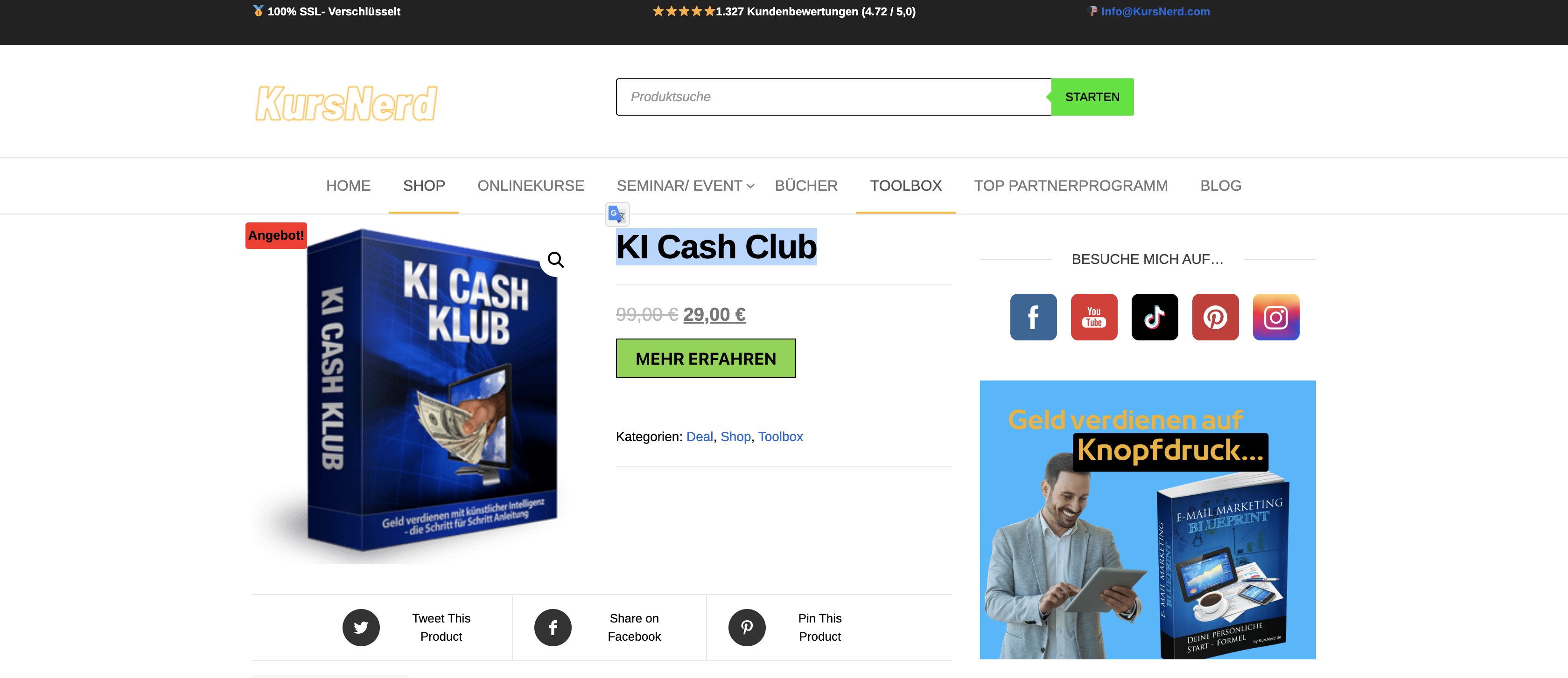 KI Cash Klub Erfahrugnen