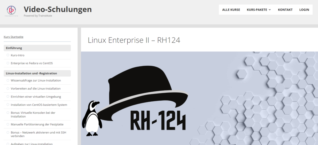 Linux Enterprise II RH124 Zertifizierung Erfahrungen