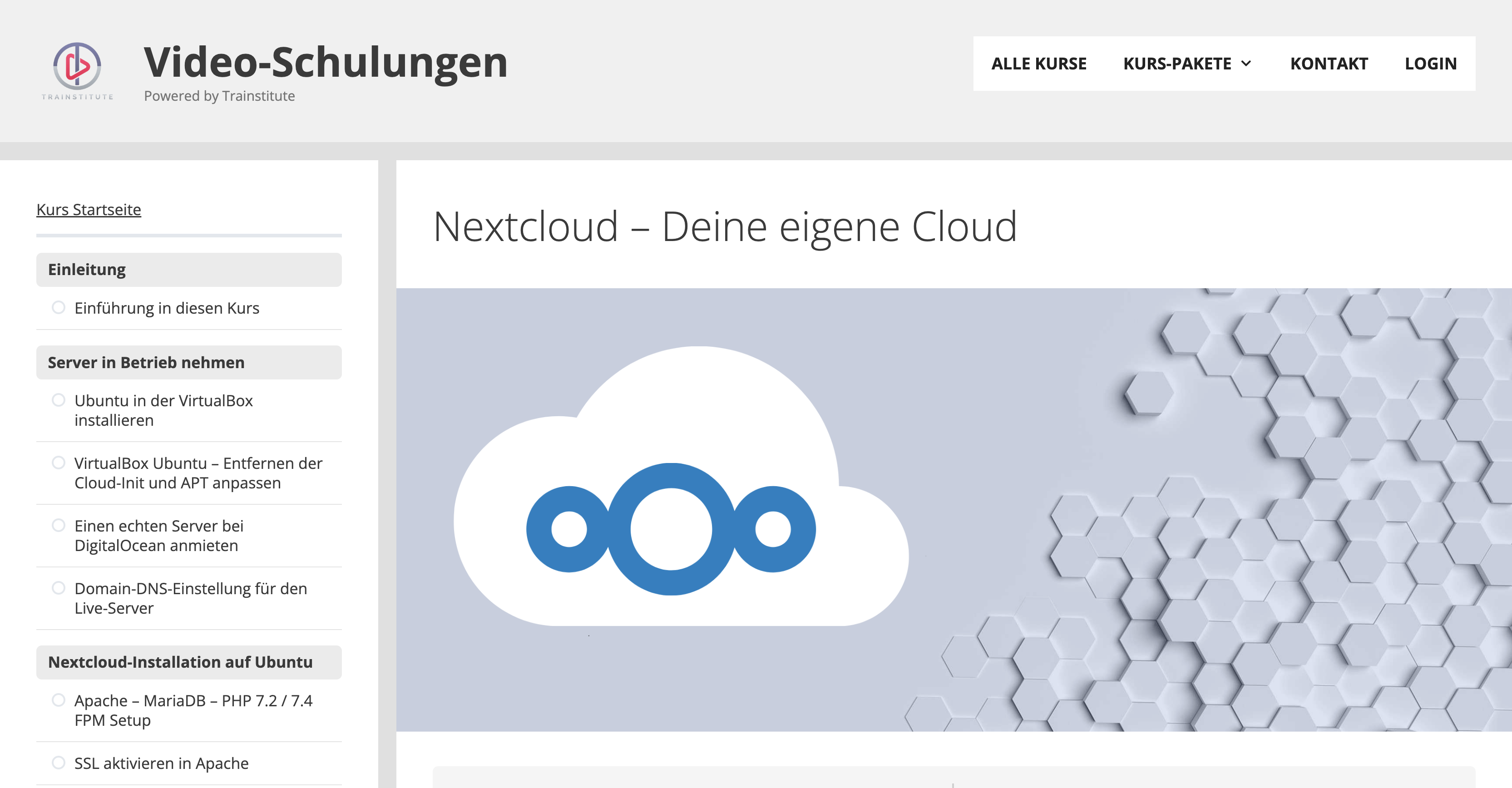 Nextcloud Erfahrugnen Cover picture