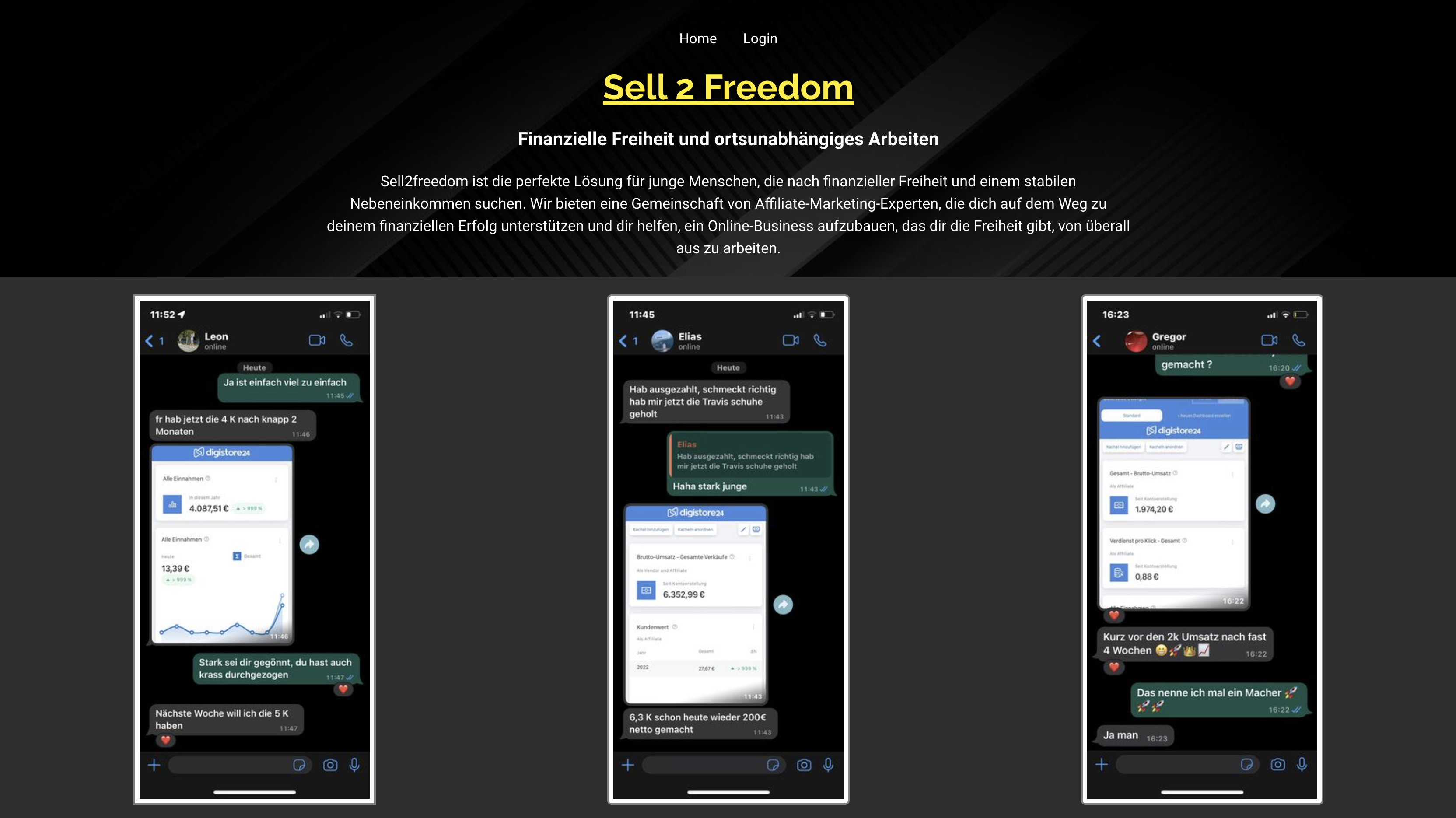 Sell2Freedom Erfahrugnen Cover Picture