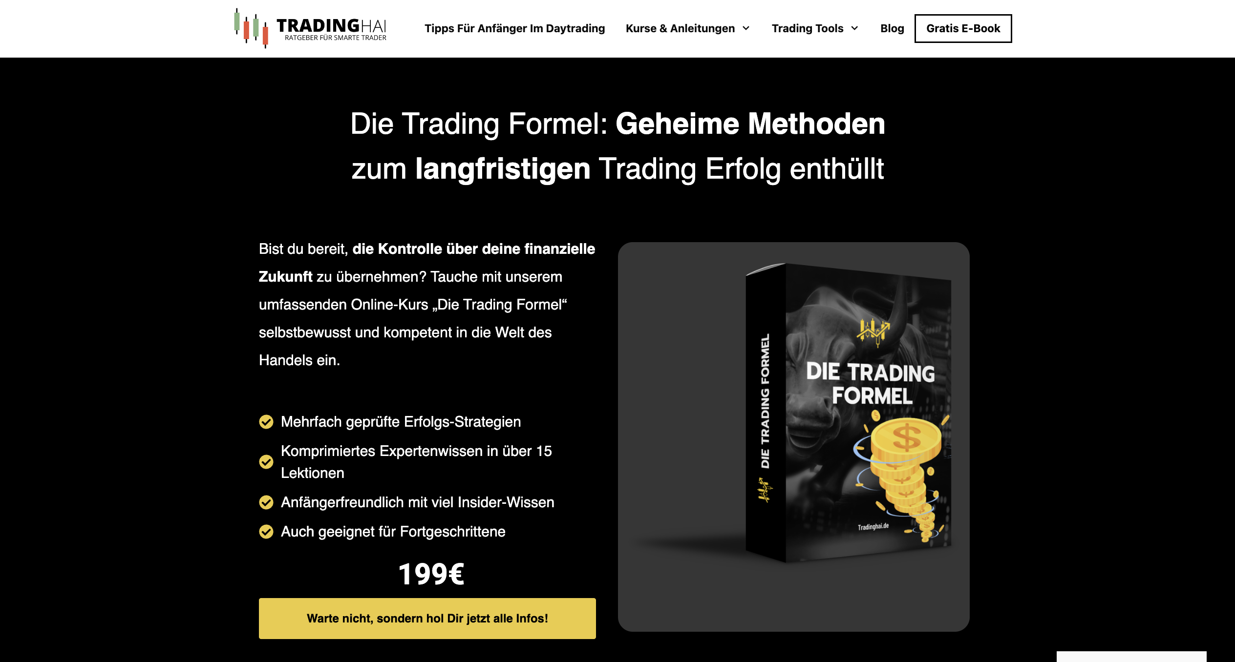 Die Trading Formel von Tradinghai.de Erfahrungen
