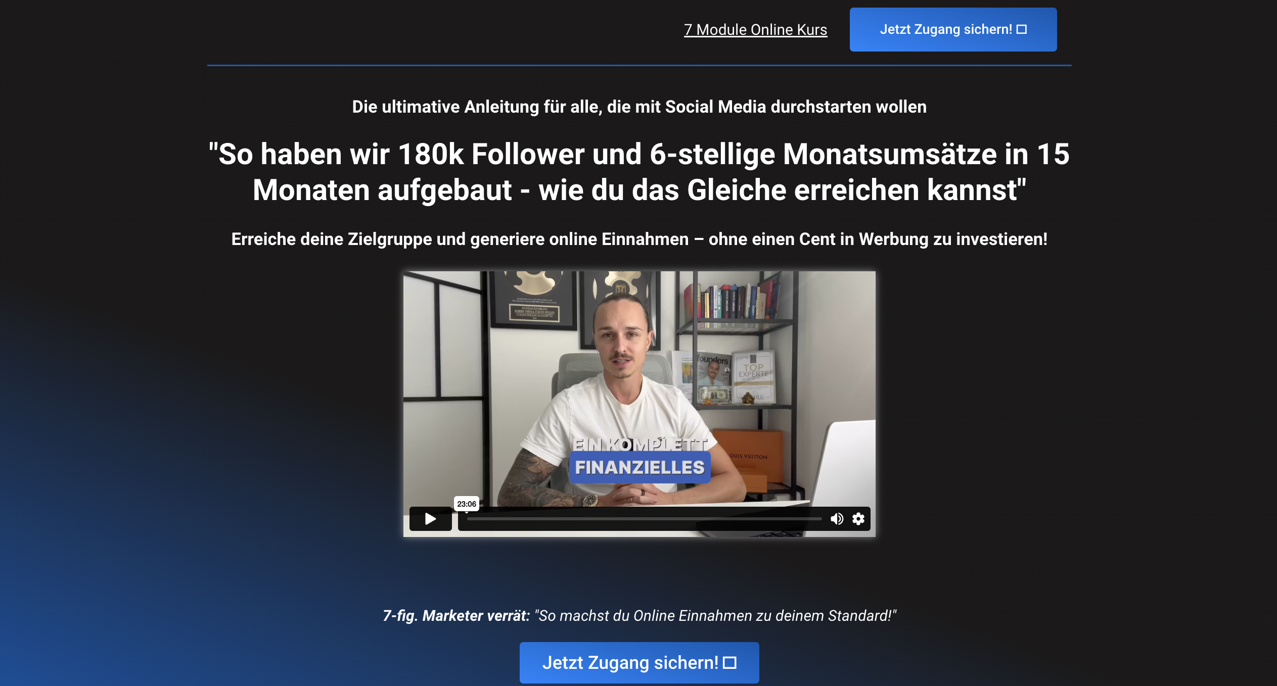 Socialpreneur Income Masterclass von Robert Pries Erfahrungen