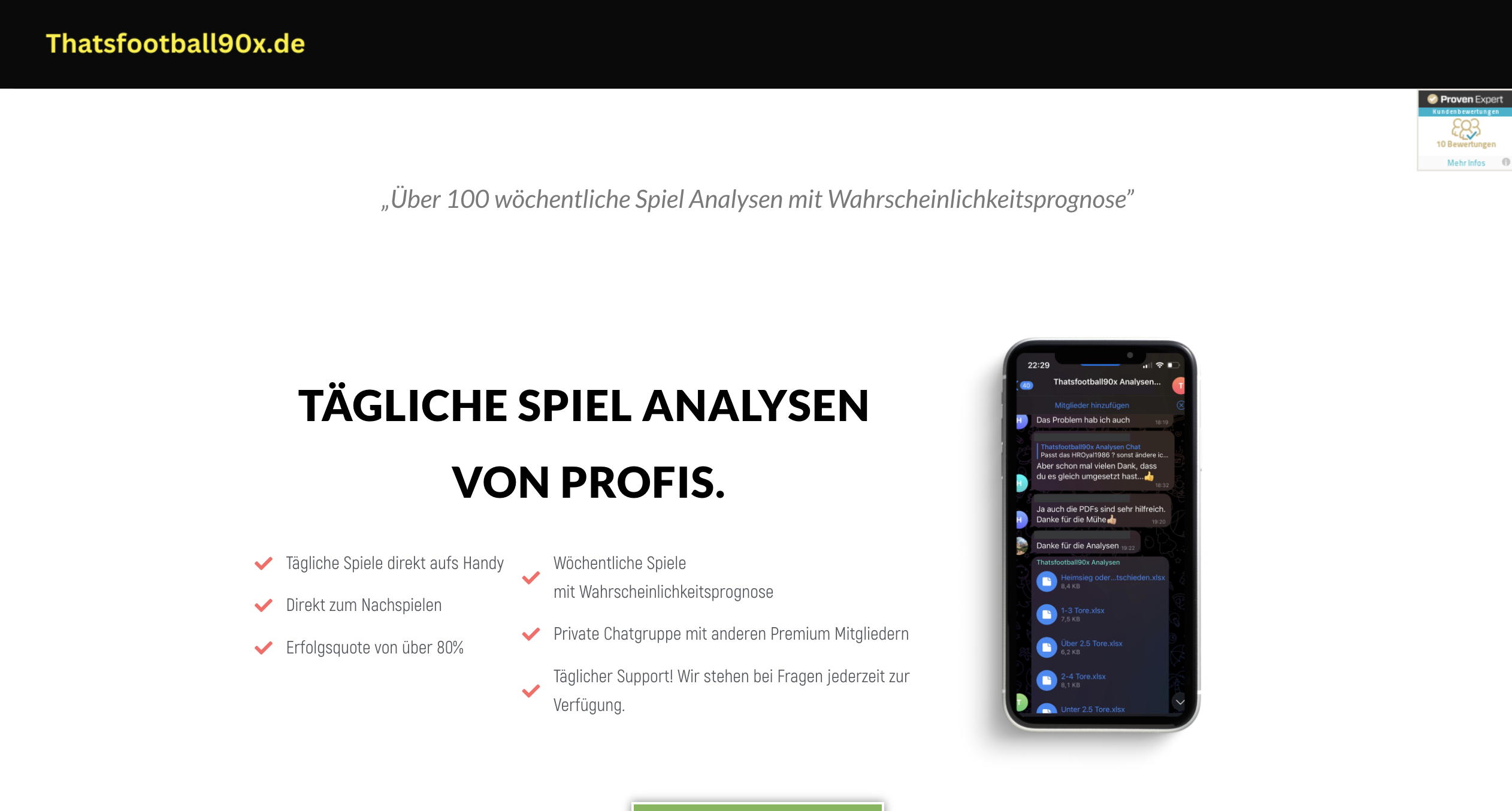 Thatsfootball90 Erfahrungen