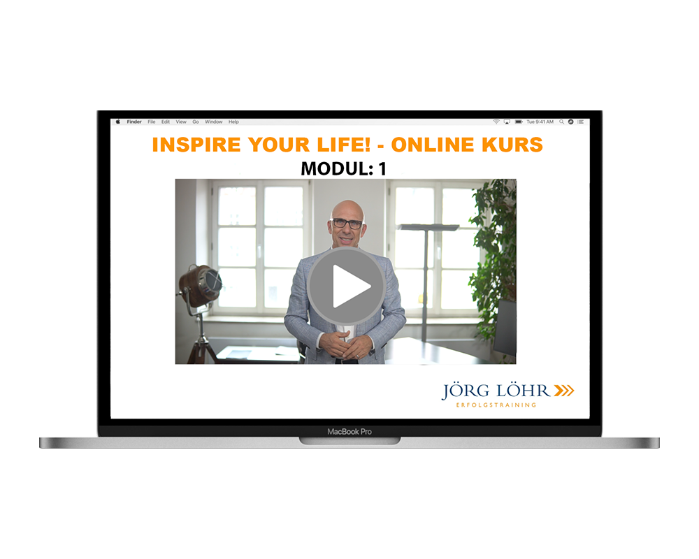 Inspire Your Life Online Kurs von Joerg Loehr