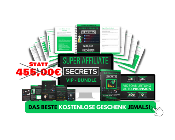 Startuprakete: Super Affiliate Secrets Bundle Erfahrungen