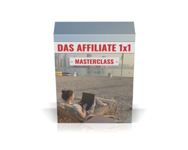 Das Affiliate 1x1 Masterclass von Affiliate Franzi Erfahrungen