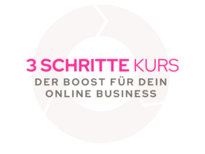3-Schritte-Kurs