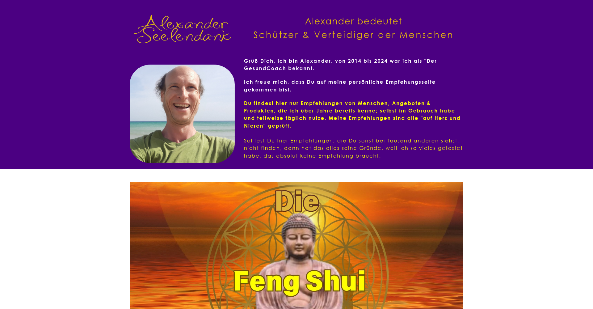 Die Feng Shui Wissens-Box von Alexander Seelendank