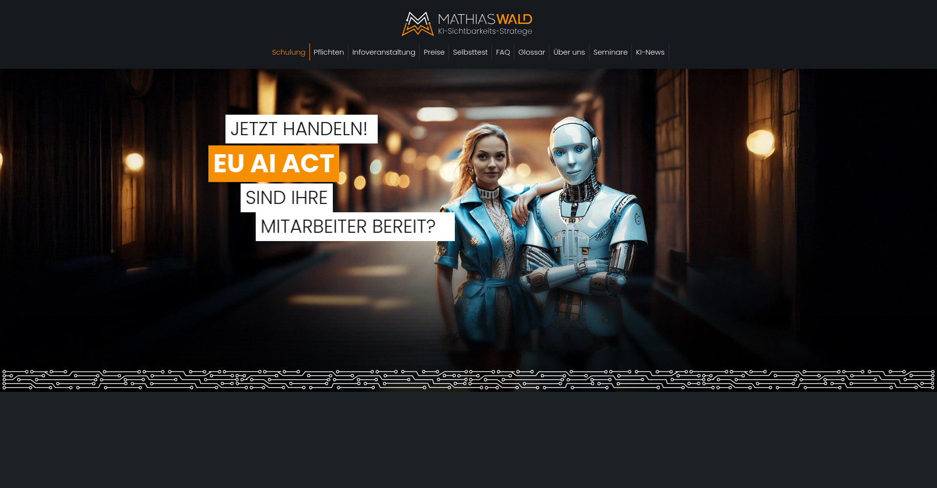 AI Act Schulung von Mathias Wald