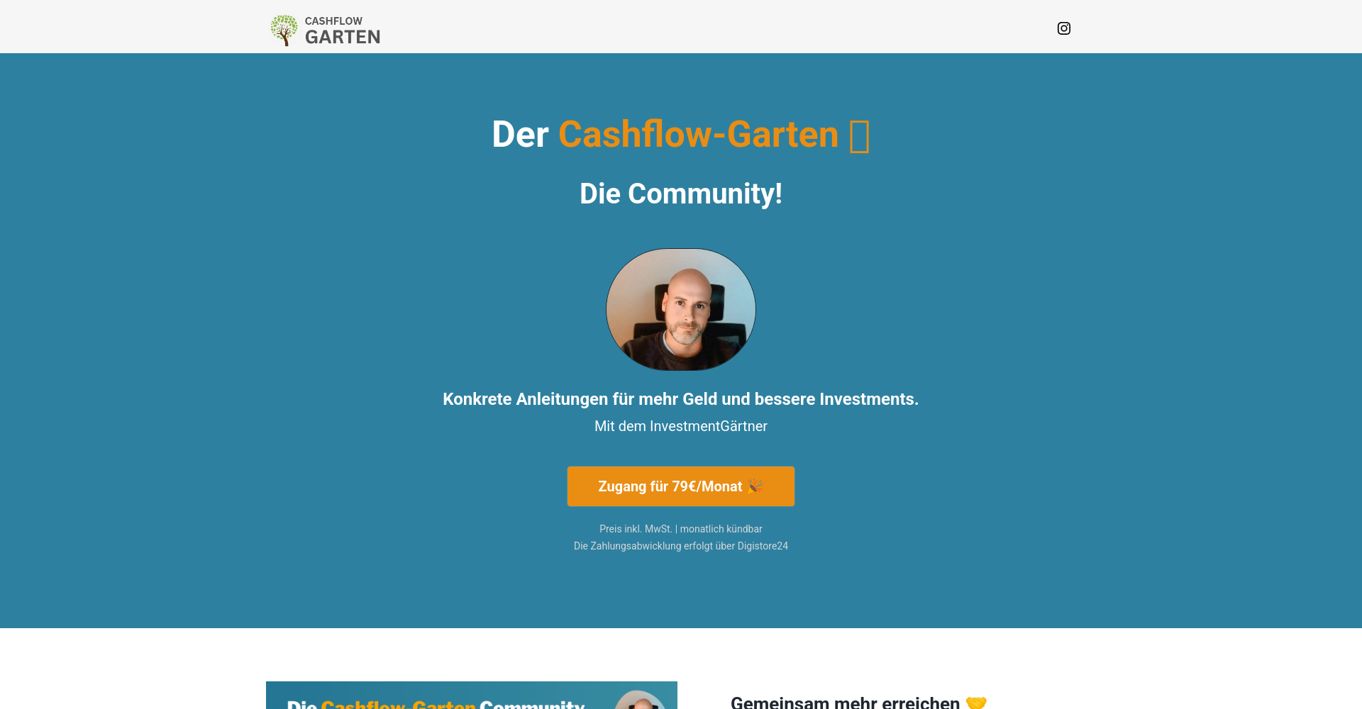 Die Cashflow Garten Community