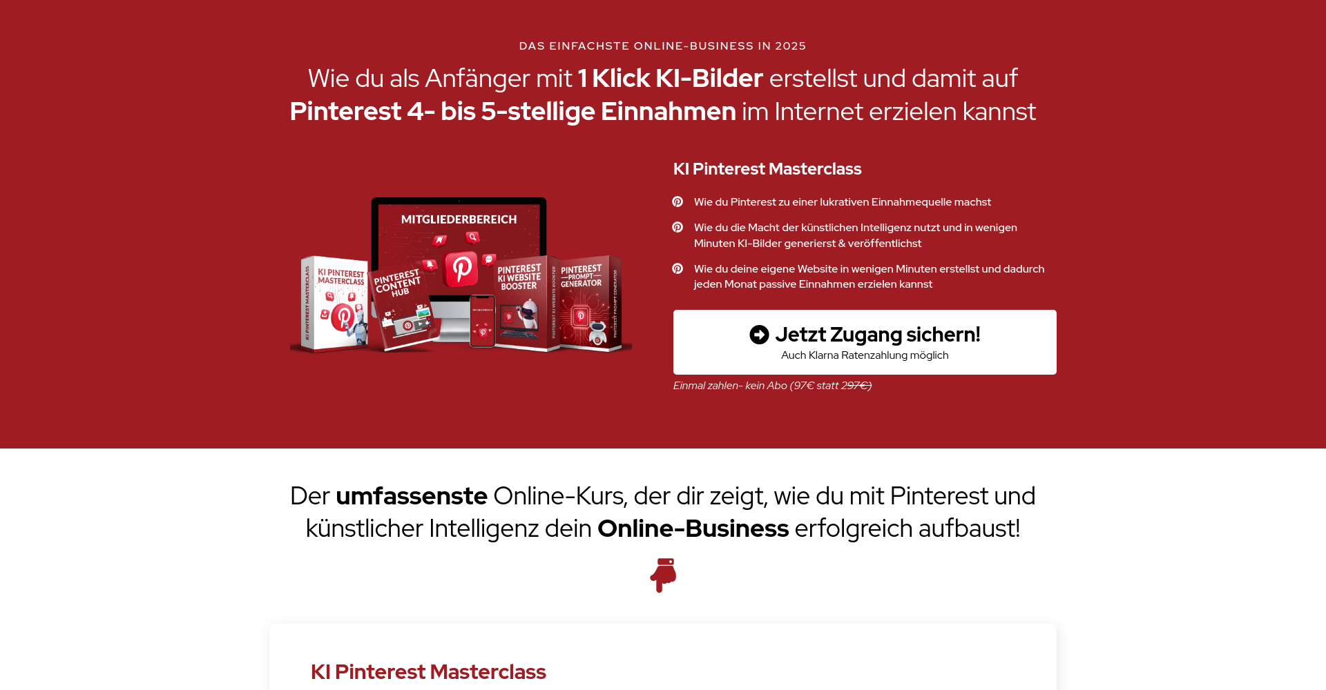 KI Pinterest Masterclass