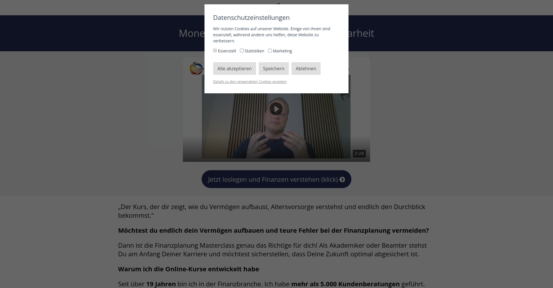 Money Mastery von Finanzen Fairstehen